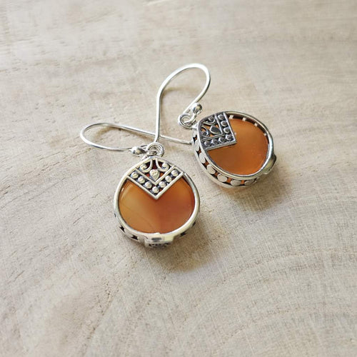 Carnelian Earrings | Creative Vibration