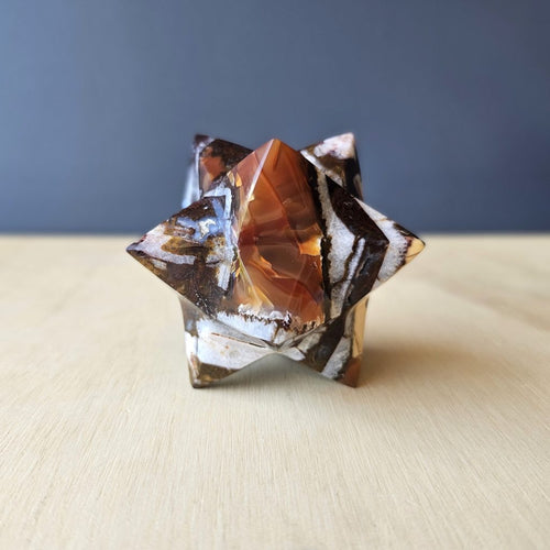 Carnelian & Jasper | Merkaba 263g