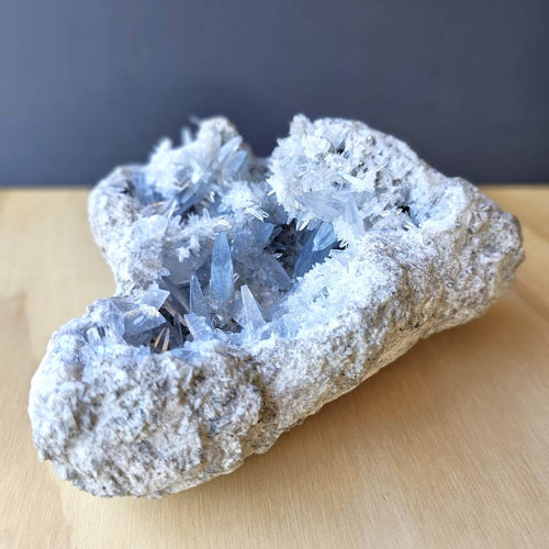 Celestite (Dogtooth) | Geode 2.3kg