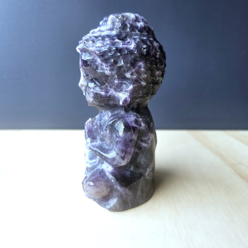 Chevron Amethyst Buddha | Om Sweet Om
