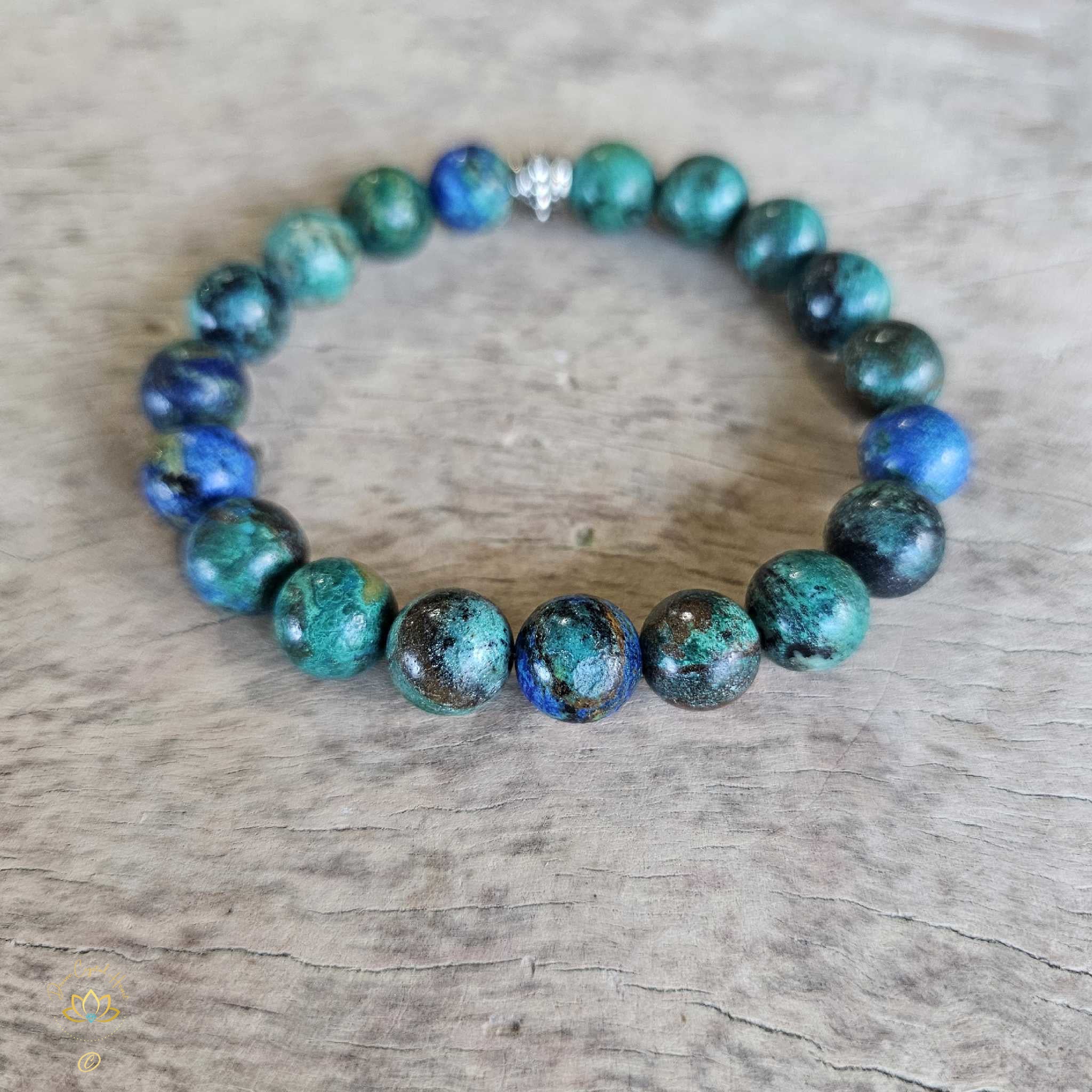 Mini Bead Chrysocolla Bracelet - Connecting Heart & Voice - Minera Emporium  Crystal & Mineral Shop