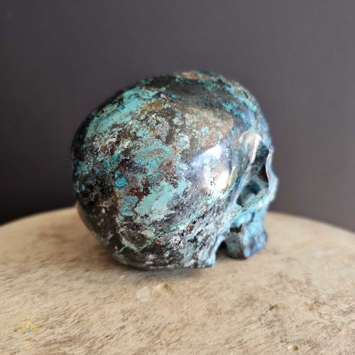 Chrysocolla Skull | Guide For Authenticity