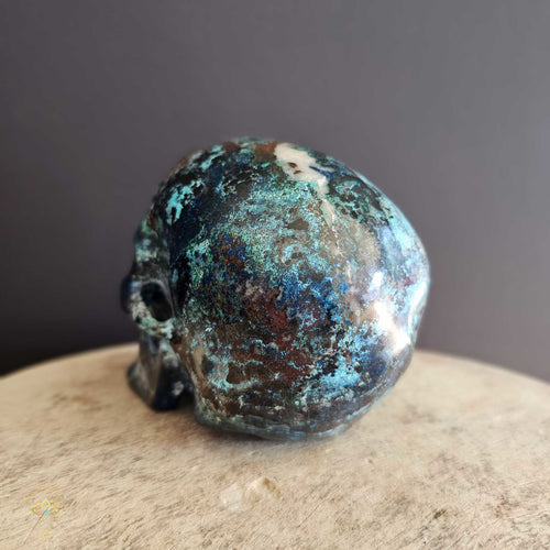 Chrysocolla Skull | Guide For Authenticity