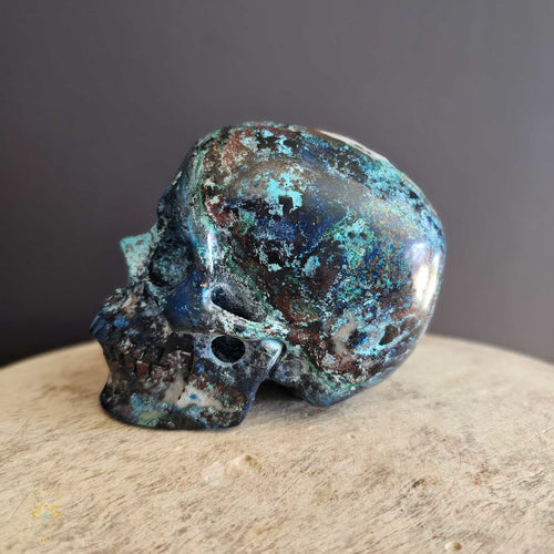 Chrysocolla Skull | Guide For Authenticity