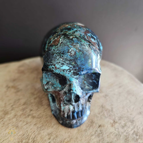 Chrysocolla Skull | Guide For Authenticity