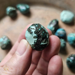 Chrysocolla Tumbled Stones