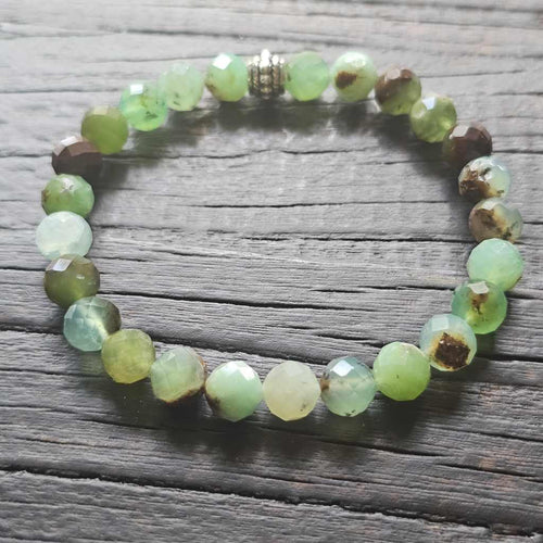 Chrysoprase Crystal Bracelet | Heart Frequency