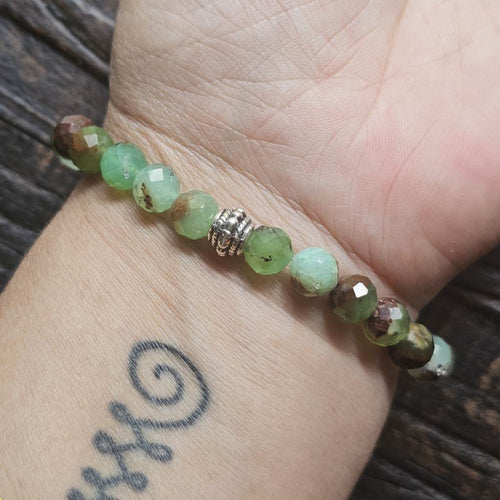 Chrysoprase Crystal Bracelet | Heart Frequency