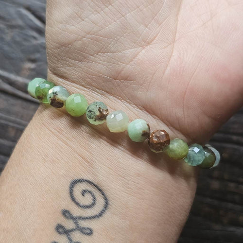 Chrysoprase Crystal Bracelet | Heart Frequency