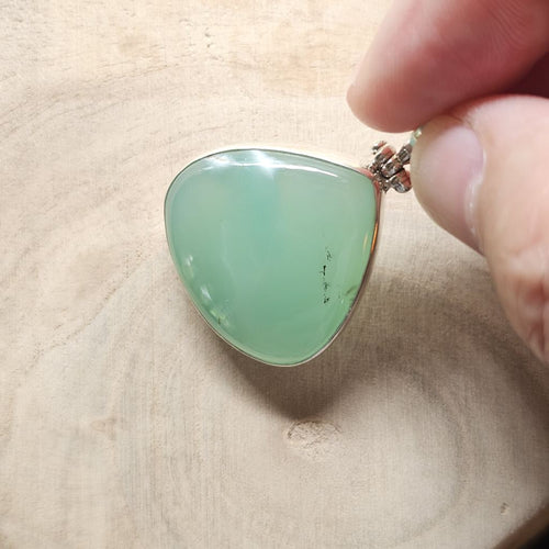 Chrysoprase Pendant | Spiritual Reset