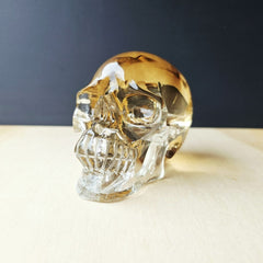 Citrine AAA Grade Skull | The Golden Relic