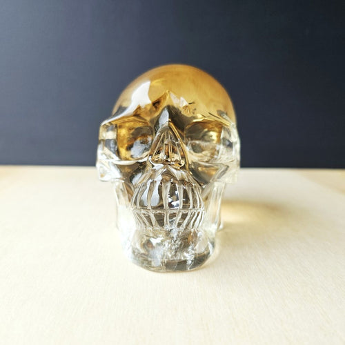 Citrine AAA Grade Skull | The Golden Relic