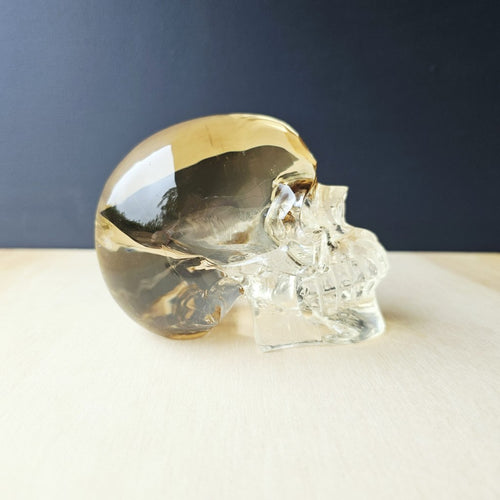 Citrine AAA Grade Skull | The Golden Relic
