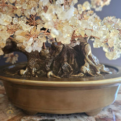 Citrine Crystal Bonsai | Abundance