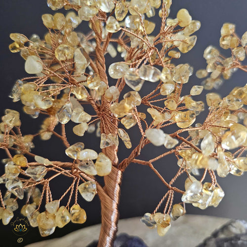 Citrine Crystal Tree | Abundance & Insight