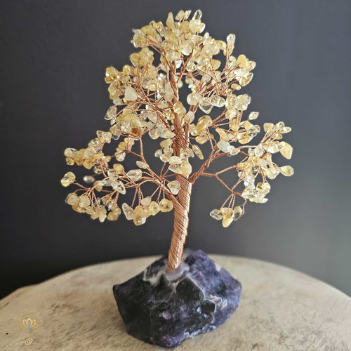 Citrine Crystal Tree | Abundance & Insight