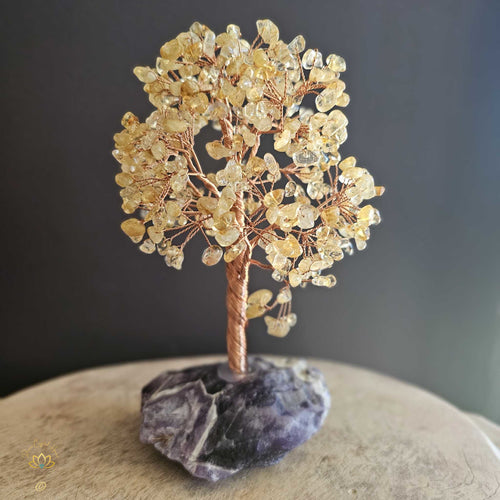 Citrine Crystal Tree | Abundance & Insight