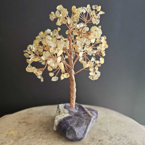 Citrine Crystal Tree | Abundance & Insight