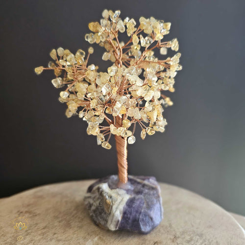 Citrine Crystal Tree | Abundance & Insight