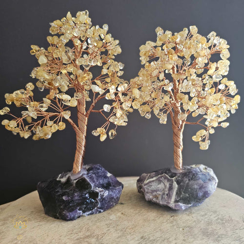 Citrine Crystal Tree | Abundance & Insight