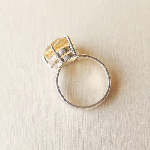 Citrine Faceted Ring | Crown Of light
