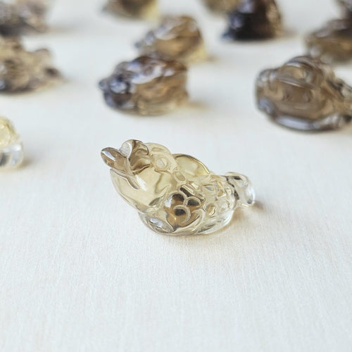 Citrine Money Toad - A Grade | The Wealth Keepers