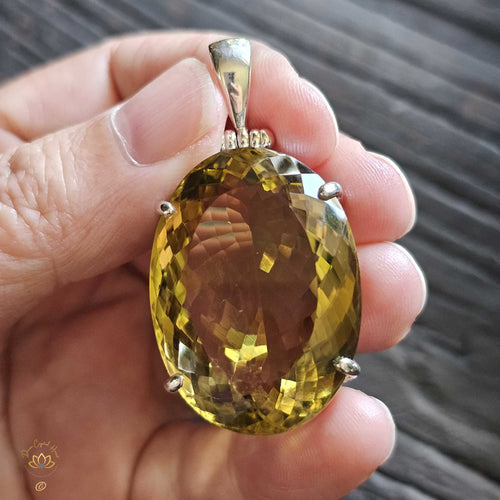 Citrine Pendant | Sunflower Of Abundance