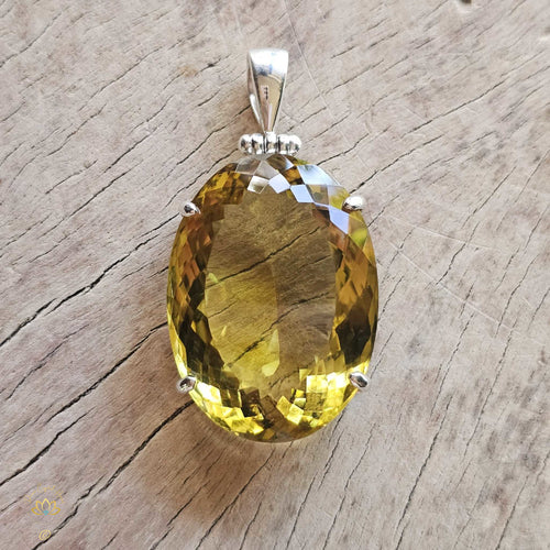 Citrine Pendant | Sunflower Of Abundance