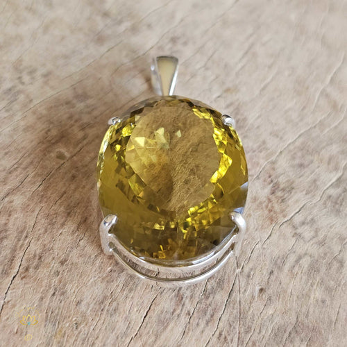 Citrine Pendant | Sunflower Of Abundance