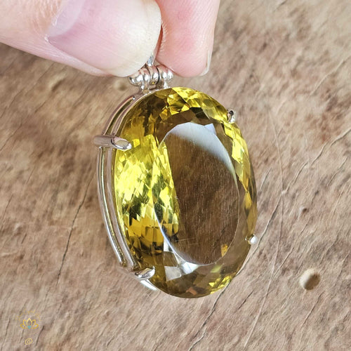 Citrine Pendant | Sunflower Of Abundance