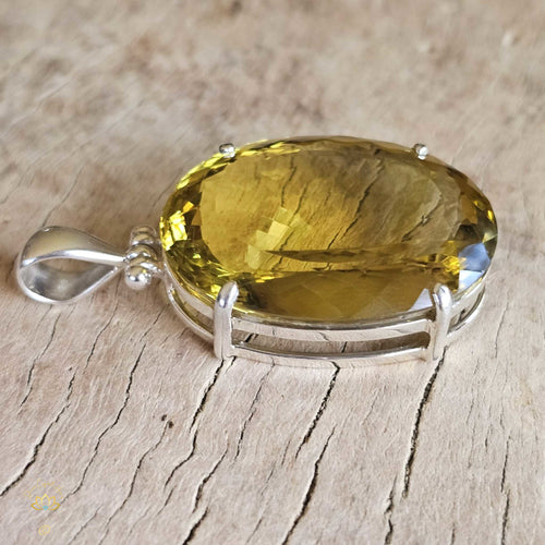 Citrine Pendant | Sunflower Of Abundance