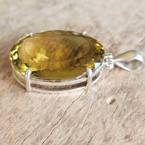 Citrine Pendant | Sunflower Of Abundance