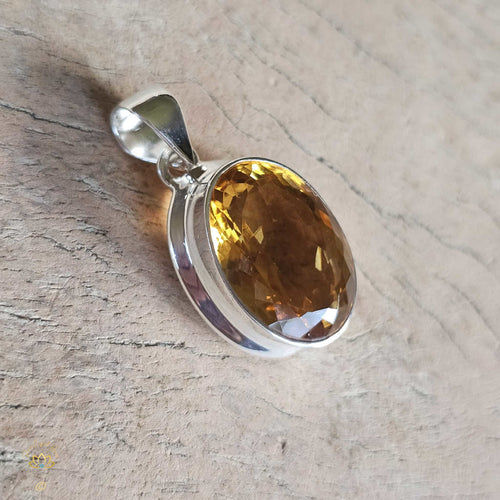 Citrine Pendant & Earring Set | Bring Me Abundance