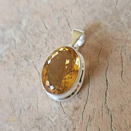 Citrine Pendant & Earring Set | Bring Me Abundance