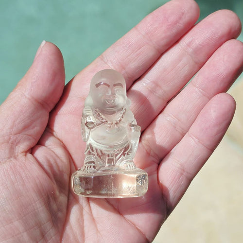 Citrine (light) A Grade Buddha | The Golden Sage