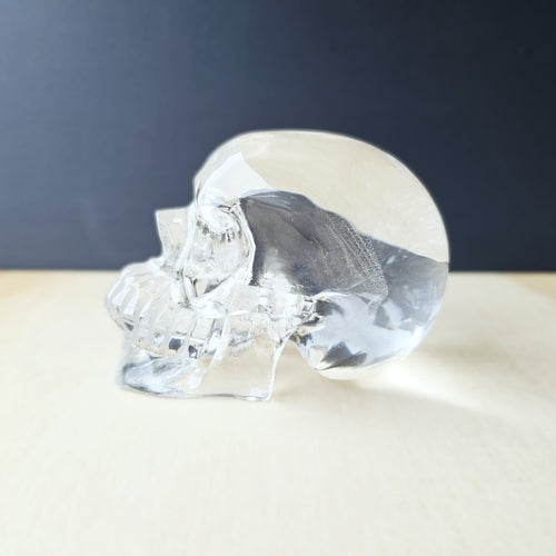 Clear Quartz AA Grade Skull | The Phantom Guardian