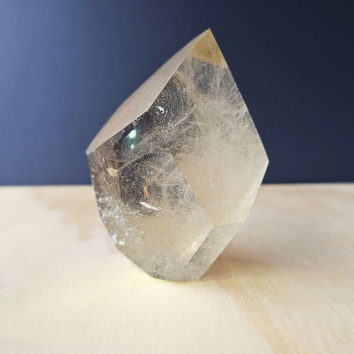Clear Quartz Faceted Freeform | Solar Current
