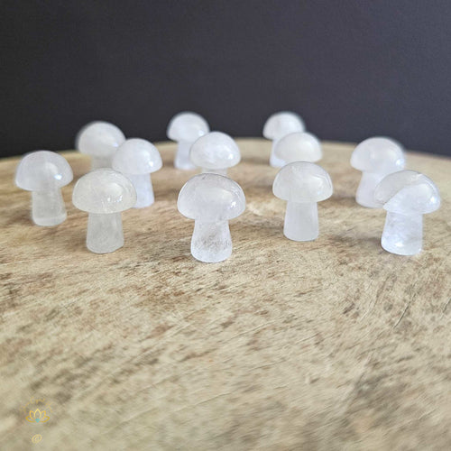 Clear Quartz Mini Mushrooms