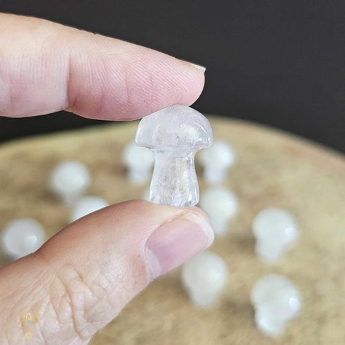 Clear Quartz Mini Mushrooms