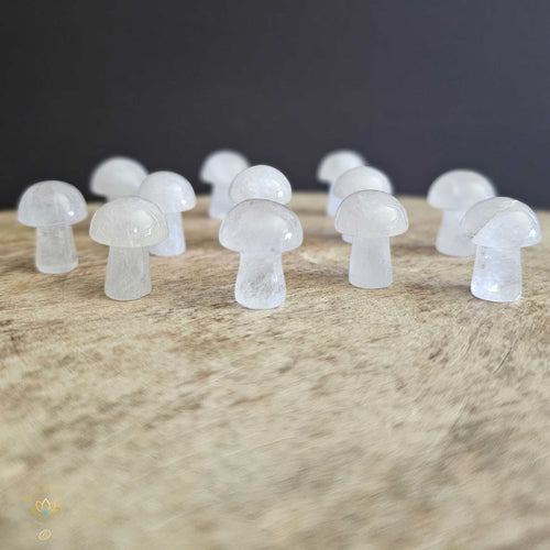 Clear Quartz Mini Mushrooms