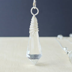 Clear Quartz Pendulum | Intuitive Guidance