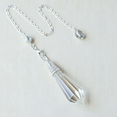 Clear Quartz Pendulum | Intuitive Guidance