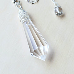 Clear Quartz Pendulum | Intuitive Guidance