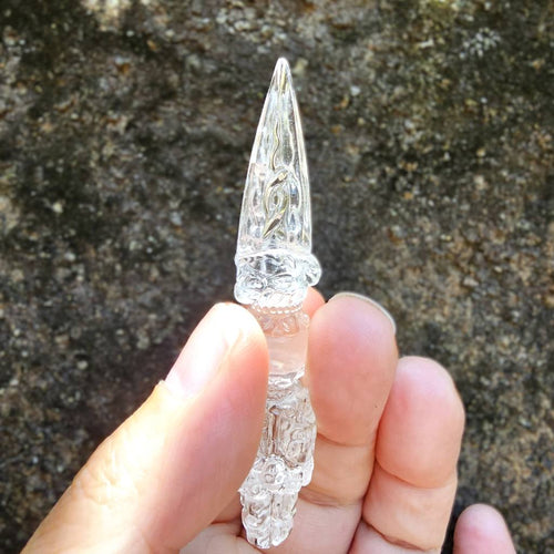 Clear Quartz Phurba | Wand