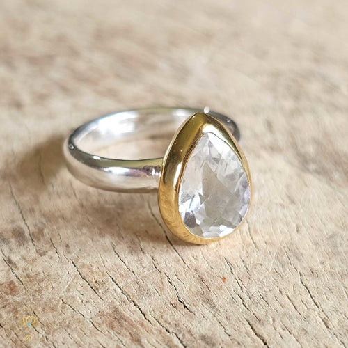 Clear Quartz Ring | Amplification Of Truth