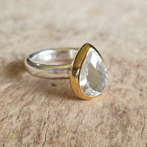 Clear Quartz Ring | Amplification Of Truth