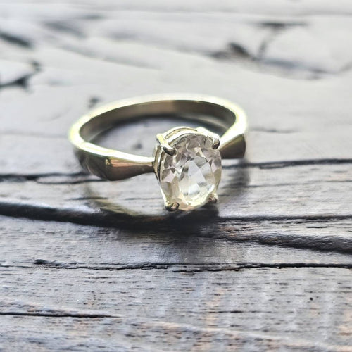 Clear Quartz Ring | Manifestation Amplification