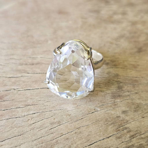 Clear Quartz Ring | Universal Truth