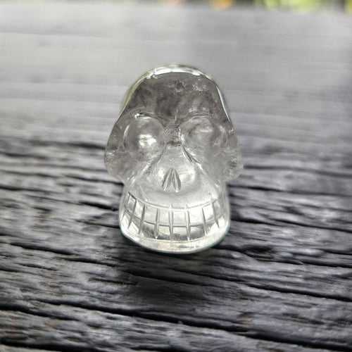 Clear Quartz Skull | Celestial Guardian