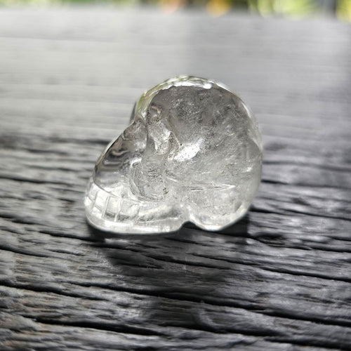 Clear Quartz Skull | Celestial Guardian